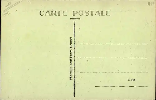 Ak Mailly le Camp Aube, Piece de 320