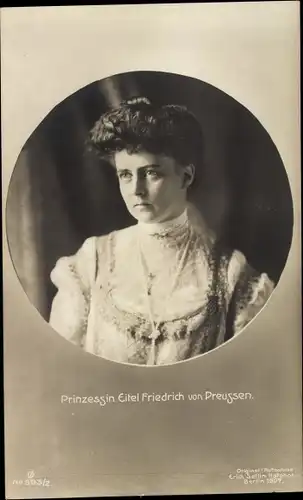 Ak Prinzessin Eitel Friedrich von Preußen, Sophie Charlotte von Oldenburg