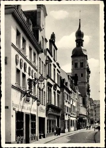 Ak Bonn am Rhein, Bonngasse mit Beethovens Geburtshaus