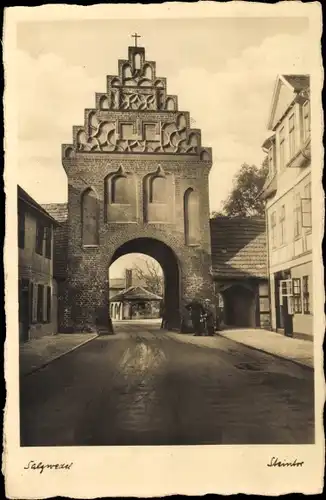 Ak Salzwedel in der Altmark, Steintor