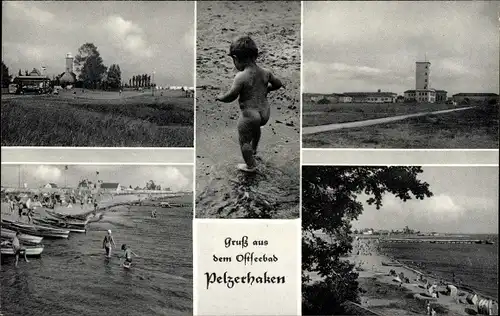 Ak Pelzerhaken Neustadt in Holstein, Strand, DLRG
