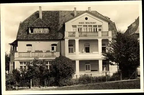 Ak Bad Salzuflen in Lippe, Fremdenheim Bender, Haus Waltraut