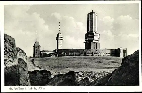 Ak Niederreifenberg Schmitten im Taunus, Großer Feldberg, Fernseh- und UKW-Sender