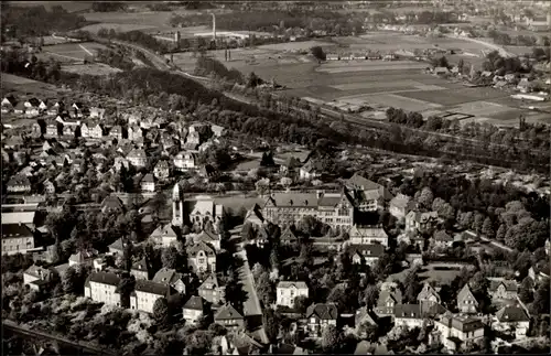 Ak Rheine in Westfalen, Fliegeraufnahme, Gesamtansicht