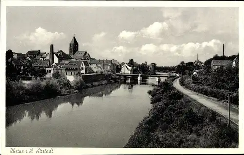 Ak Rheine in Westfalen, Altstadt