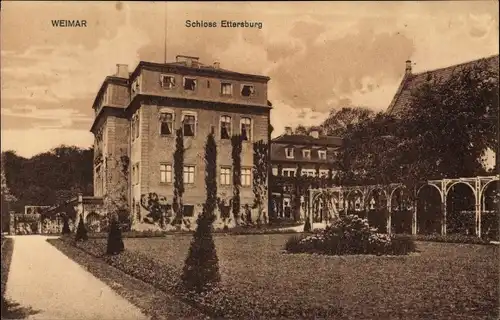 Ak Weimar in Thüringen, Schloss Ettersburg