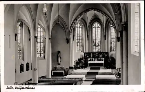 Ak Rulle Wallenhorst Niedersachsen, Wallfahrtskirche, Innenansicht