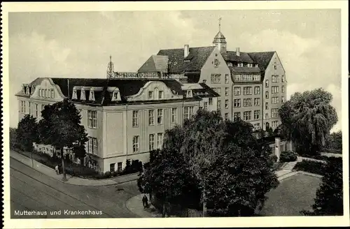 Ak Hansestadt Bremen, Ev. Diakonissenanstalt, Mutterhaus, Krankenhaus