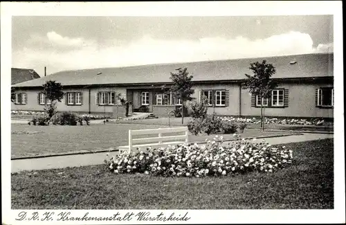 Ak Wursterheide Nordholz Wurster Nordseeküste, DRK Krankenanstalt, Station I