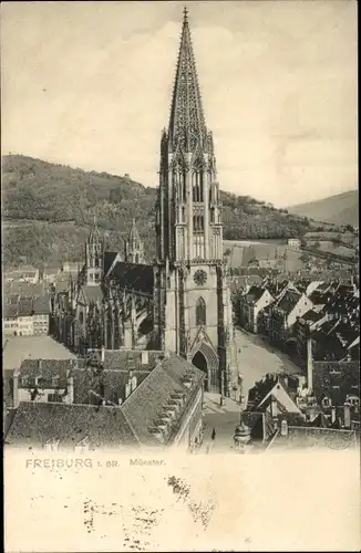 Ak Freiburg im Breisgau, Münster
