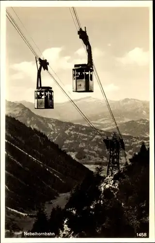 Ak Oberstdorf im Oberallgäu, Nebelhornbahn