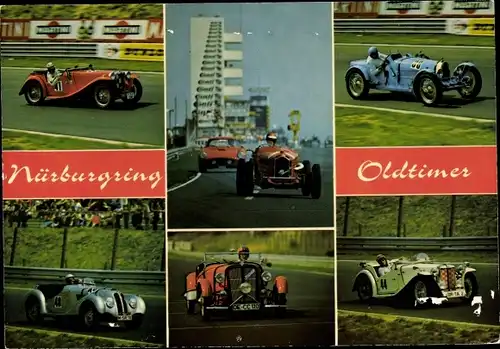 Ak Nürburgring, Renn- und Touristenstrecke, Motorrennsport, Oldtimer