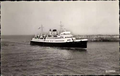 Ak Dieppe Seine Maritime, Le Lisieux rentrant au port, SNCF, Dampfer