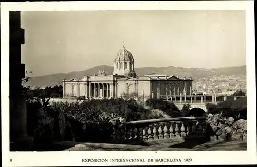 Ak Exposicion Internacional de Barcelona 1929, Palacio de Industrias Quimicas