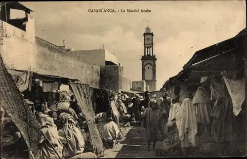 Ak Casablanca Marokko, Le Marche Arabe