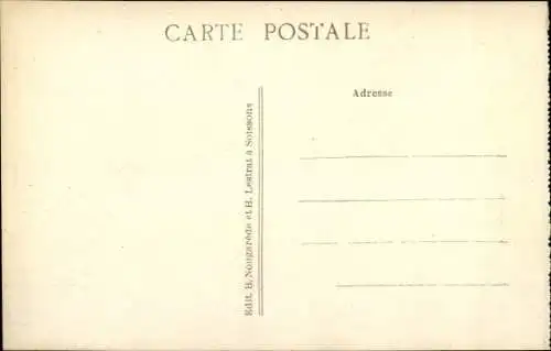 Ak Soissons Aisne, Les Fleches de St-Jean-des-Vignes, Kriegszerstörung I. WK