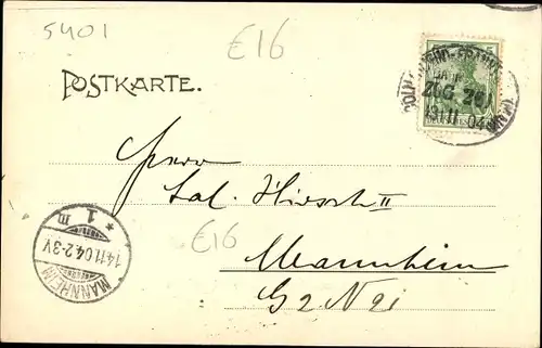 Passepartout Ak Rhens am Rhein, Winzerverein