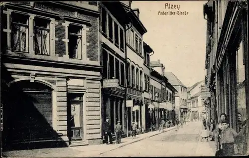 Ak Alzey in Rheinhessen, Antoniter Straße