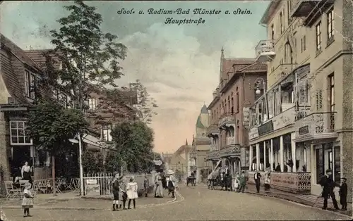 Ak Bad Münster am Stein Ebernburg, Hauptstraße, Hotel