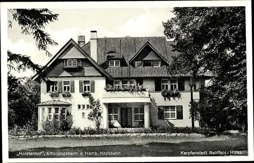 Ak Reinfeld in Holstein, Holstenhof, Erholungsheim der Hamburger Hochbahn