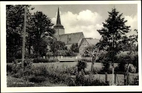 Ak Nordseebad Wremen Wurster Nordseeküste, Kirche