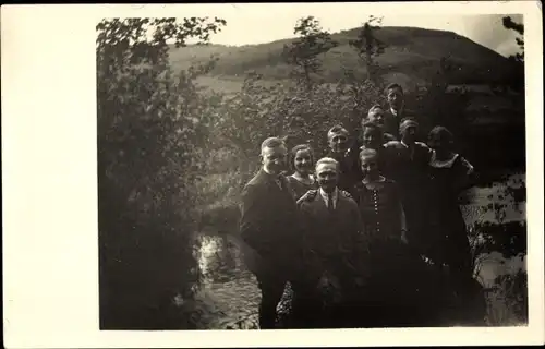 Foto Ak Springe am Deister, Gruppenfoto