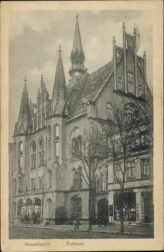 Ak Neumünster in Holstein, Rathaus