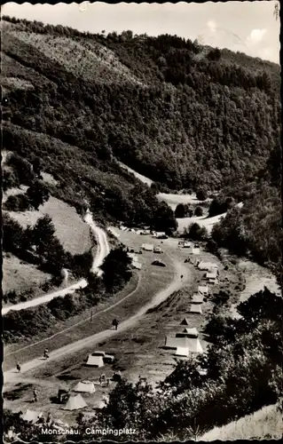 Ak Monschau Montjoie in der Eifel, Campingplatz