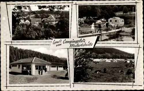 Ak Mulartshütte Roetgen in Nordrhein Westfalen, Campingplatz