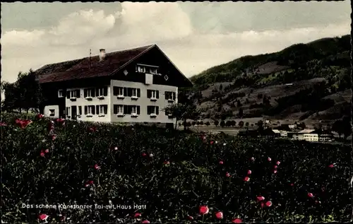 Ak Thalkirchdorf Oberstaufen im Allgäu, Landhaus Hatt