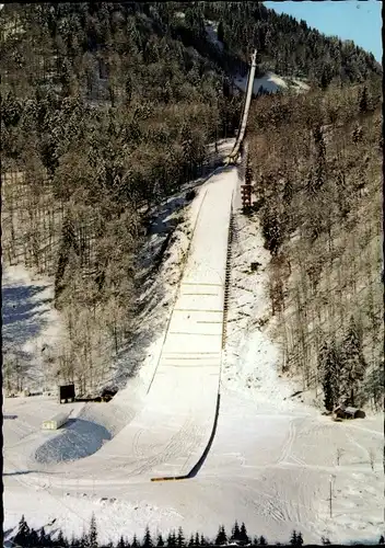 Ak Oberstdorf im Oberallgäu, Heini-Klopfer-Skiflugschanze