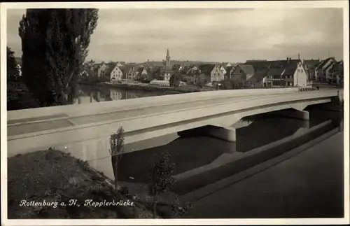 Ak Rottenburg am Neckar, Kepplerbrücke