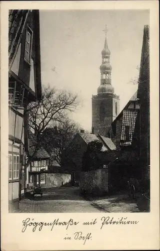 Ak Soest in Westfalen, Höggenstraße, Petriturm, Post