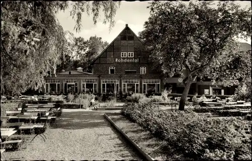 Ak Rohdental Hessisch Oldendorf an der Weser, Weinschänke