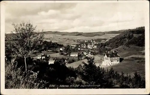 Ak Adenau in der Eifel, Jugendherberge, Panorama