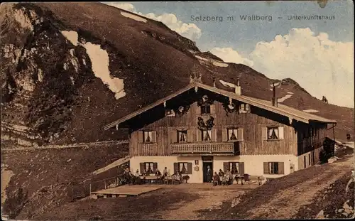 Ak Rottach Egern in Oberbayern, Wallberg, Setzberg, Unterkunftshaus