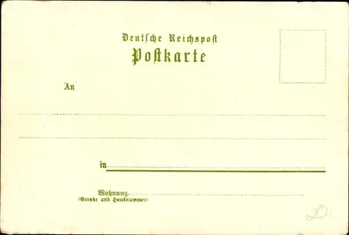 Litho Hardheim im Odenwald Baden, Kapelle, Marktplatz, Rathaus, Altes Schloss