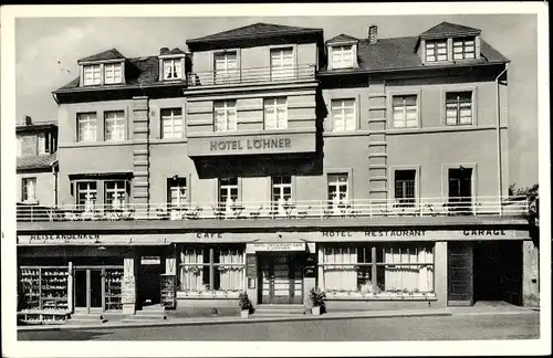 Ak Arenberg Koblenz am Rhein, Hotel Restaurant Löhner, Reiseandenken