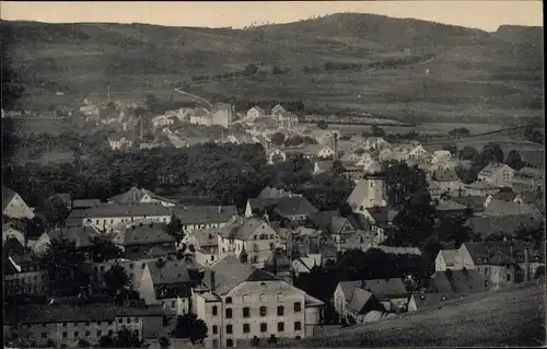 Ak Olbernhau im Erzgebirge, Totalansicht der Ortschaft