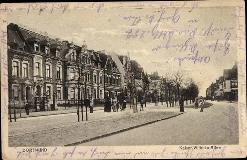 Ak Dortmund im Ruhrgebiet, Kaiser Wilhelm Allee