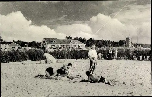 Ak Sahlenburg Cuxhaven in Niedersachsen, Strandleben