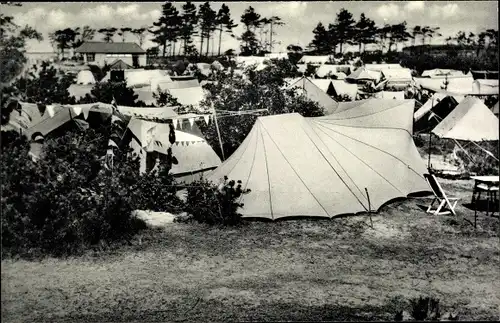 Ak Sahlenburg Cuxhaven in Niedersachsen, Campingplatz