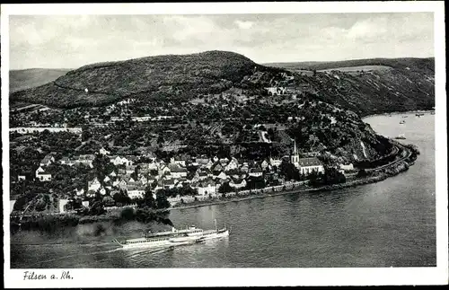 Ak Filsen am Rhein, Gesamtansicht