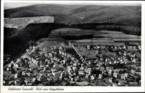 Ak Freienohl Meschede im Sauerland, Gesamtansicht, Blick vom Küppelturm