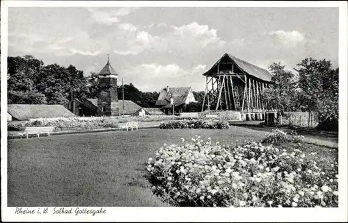 Ak Rheine in Westfalen, Solbad Gottesgabe