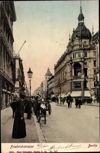 Ak Berlin Mitte, Friedrichstraße