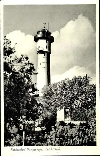 Ak Nordseebad Wangerooge in Ostfriesland, Leuchtturm