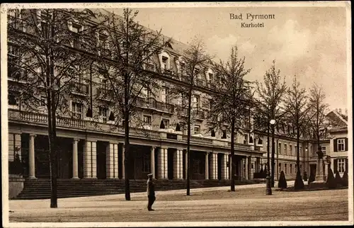Ak Bad Pyrmont in Niedersachsen, Kurhotel