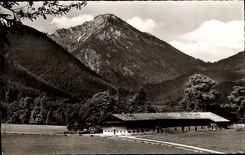 Ak Bad Wiessee in Oberbayern, Berggasthaus "Bauer in der Au"