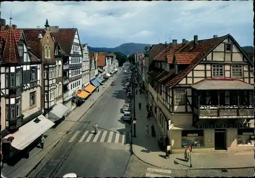 Ak Rinteln an der Weser, Weserstraße
